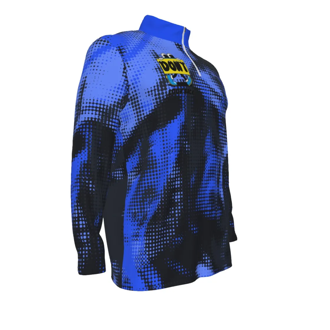 All-Over Print Men's Half-Zip Sweatshirt|230GSM