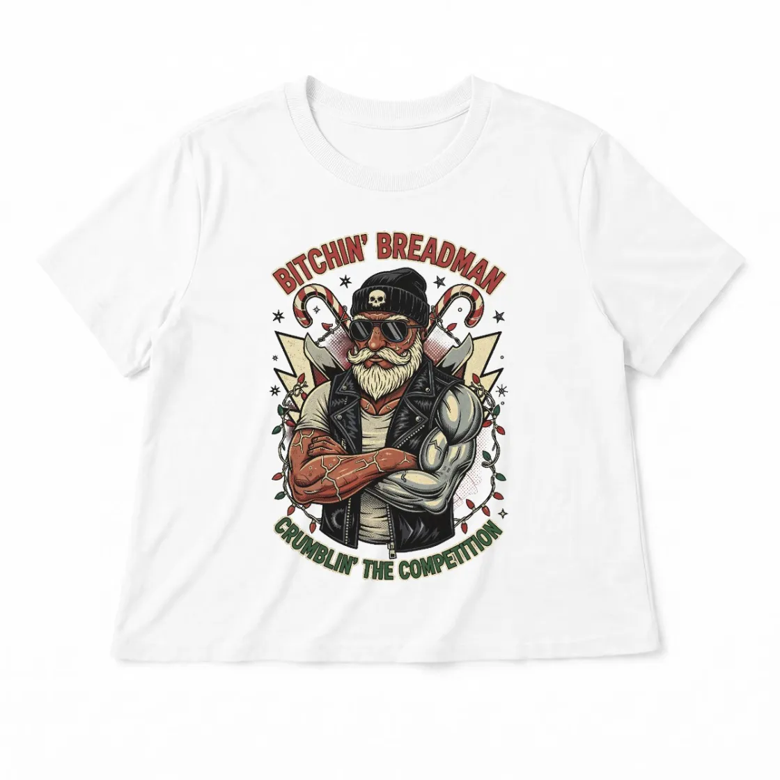Women's Essential Crew Neck T-Shirt Printed in Canada|180GSM Front DTF