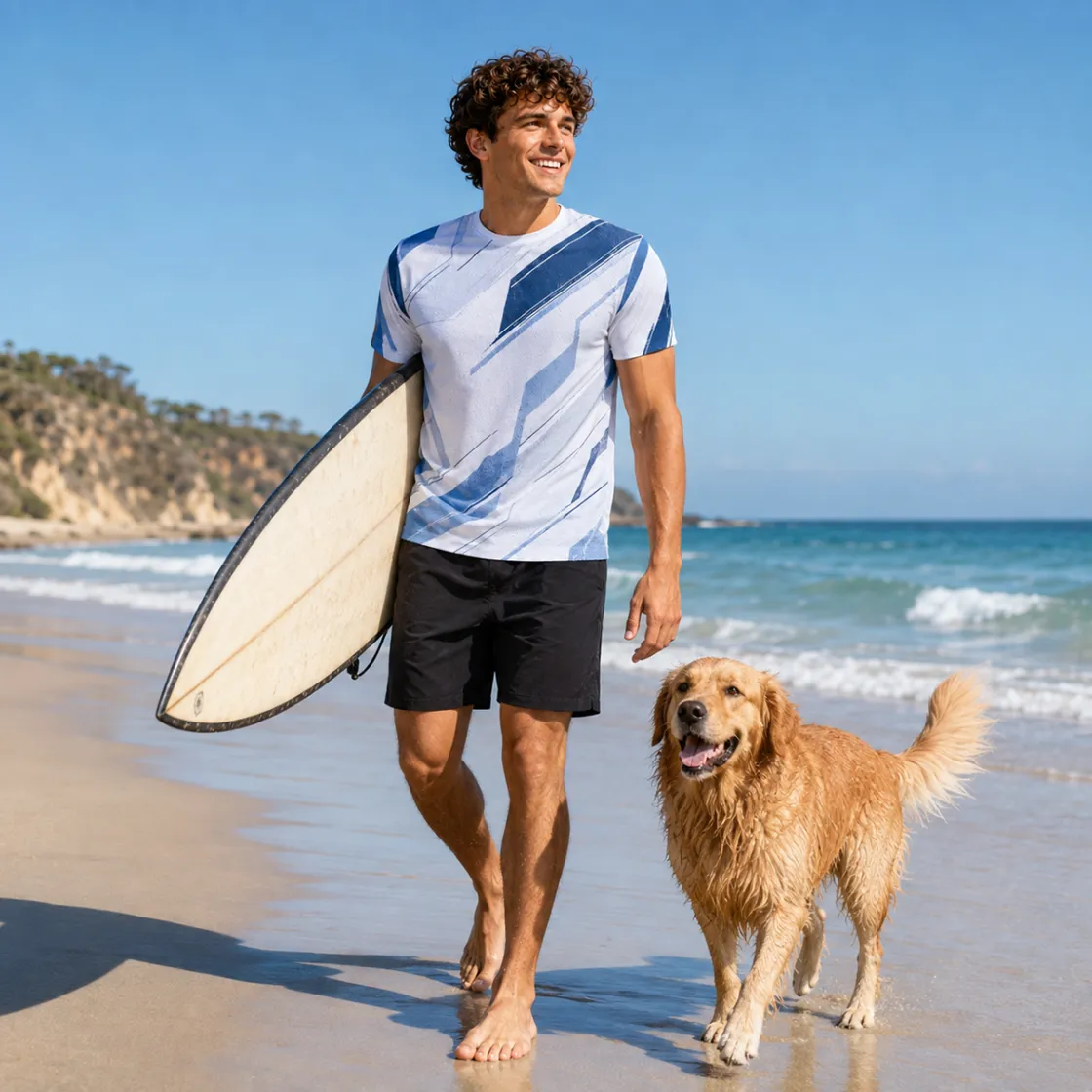 All-Over Print Men's T-shirt |Bonded Seam