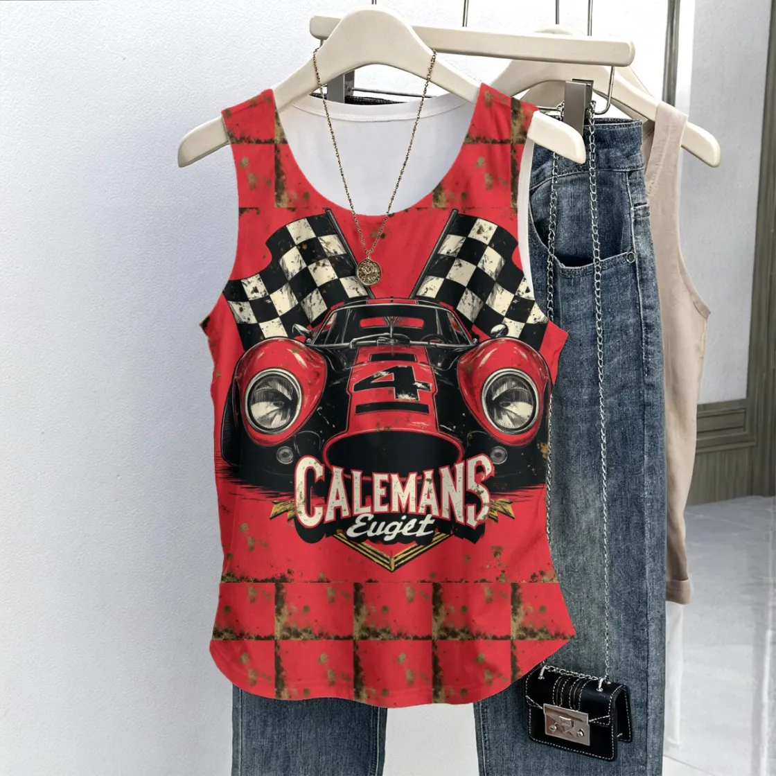 All-Over Print Women's sleeveless vest