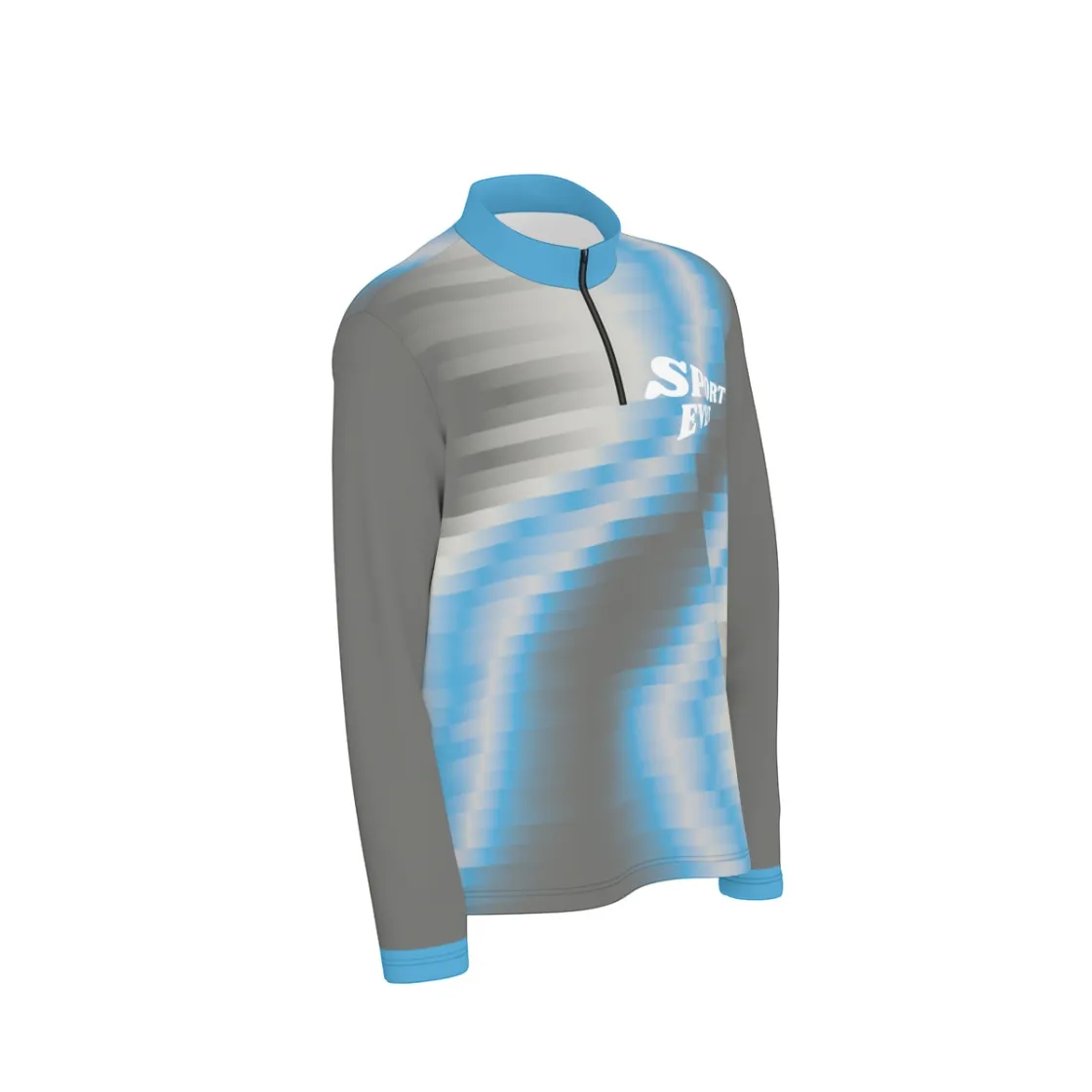 All-Over Print Men's Half Zip Pullover