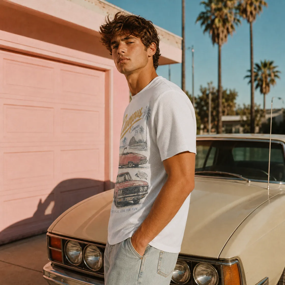 All-Over Print Men's T-shirt | Birdseye