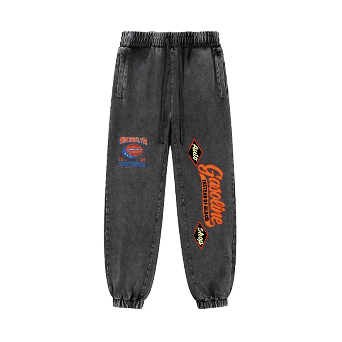 Men’s Vintage Wash Jogger Sweatpants|380GSM DTG