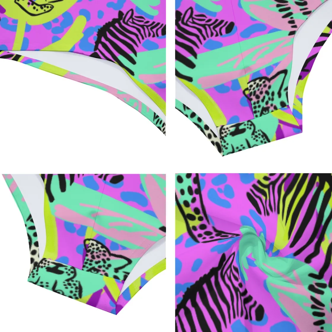 All-Over Print Men's Triangle Swim Trunks