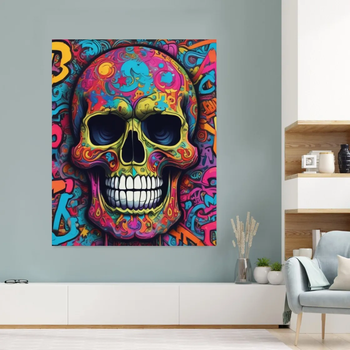 Framed Single-Piece Mural Printed in USA 4:5