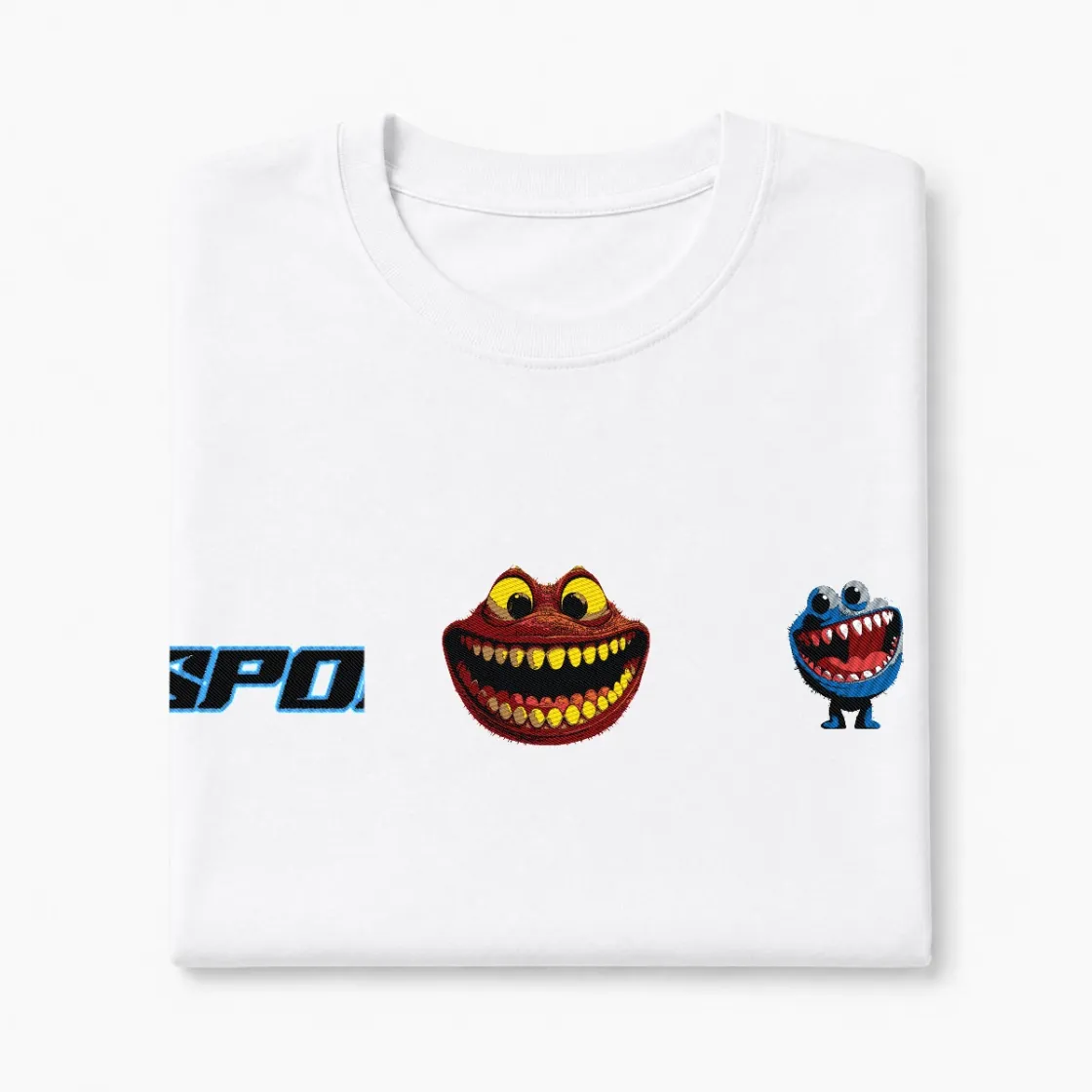 Men's Heavyweight Crew Neck T-Shirt|Embroidery