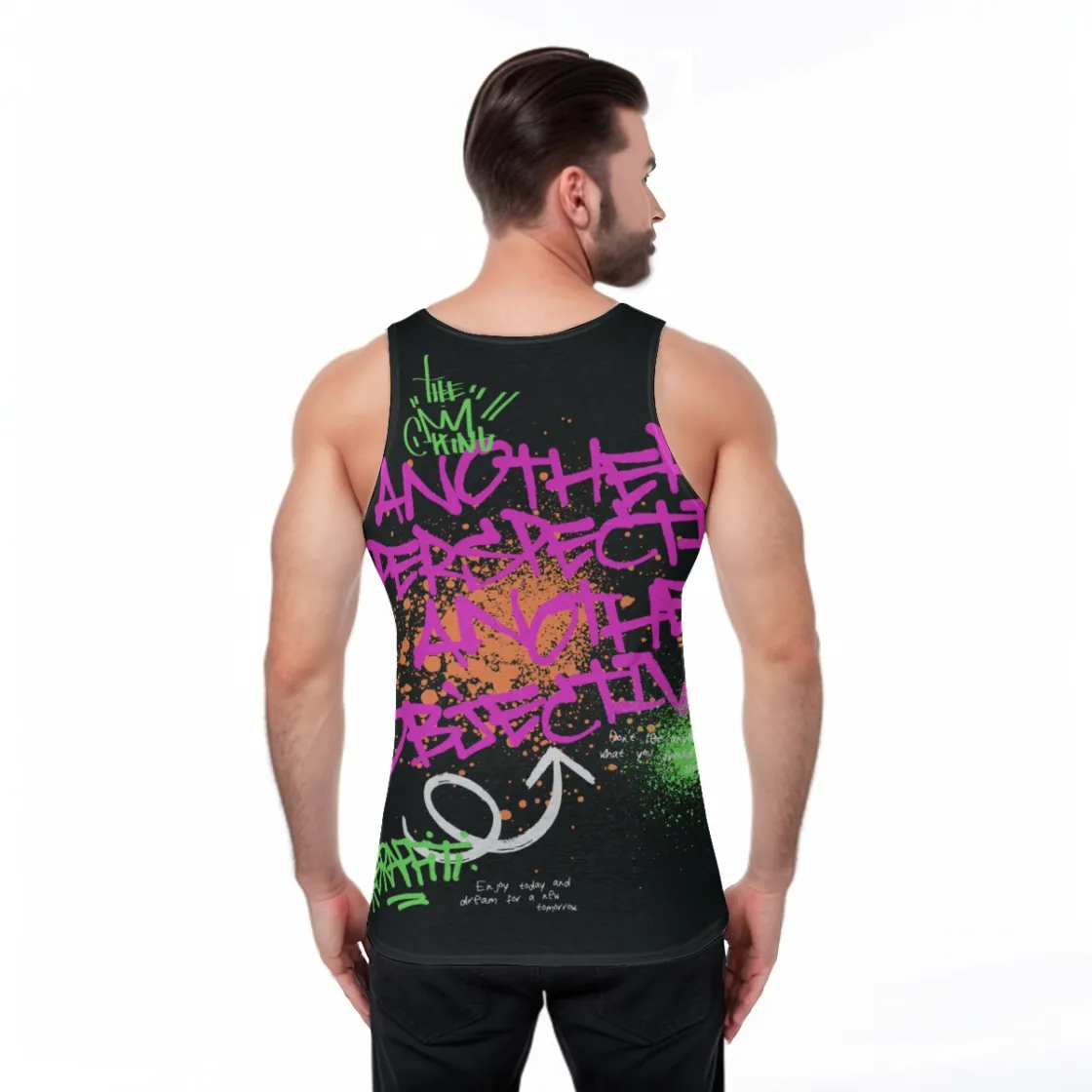 All-Over Print Men's Sports Vest