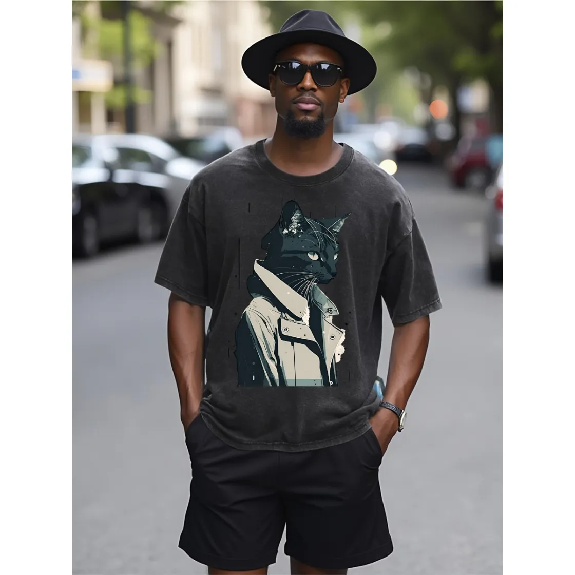 Unisex Heavyweight T-shirt Printed in USA| 230GSM Front & Back DTG