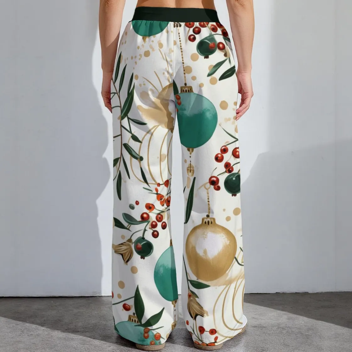All-Over Print Women's High-Stretch Casual Pants|290GSM
