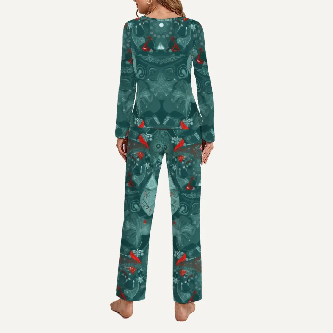 All-Over Print Women’s Loungewear Set