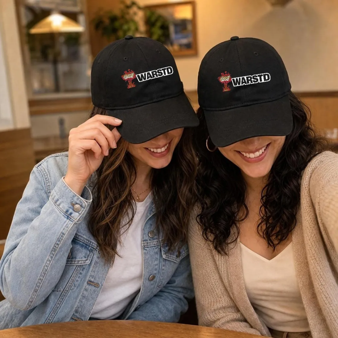 Embroidery Soft-Crown Flat Cap