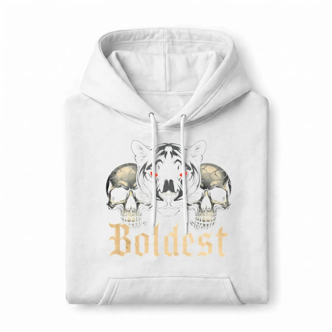Men's Fleece Hoodie Printed in Canada| 270GSM Front DTF