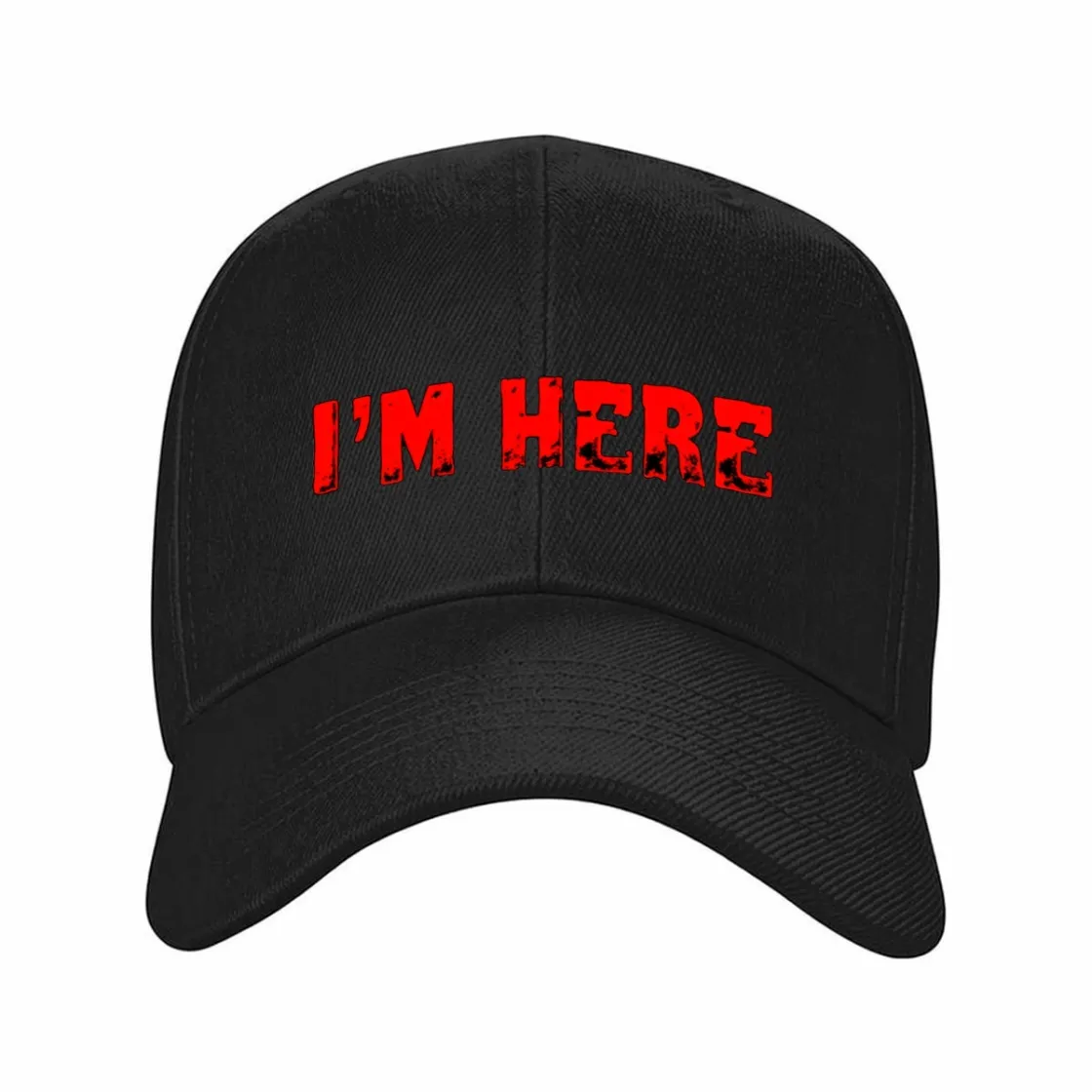 Curved Brim Baseball Cap Printed in Canada