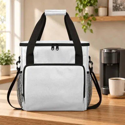 Large-Capacity Coffee Machine Carrying Bag with Multiple Pockets