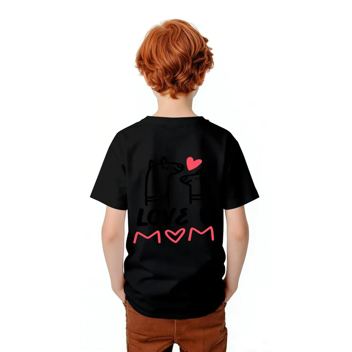 Kid's T Shirt Printed in USA|Gildan 5000B Back DTF