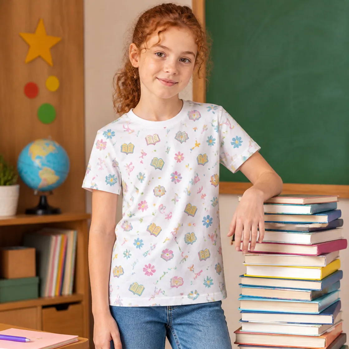 All-Over Print Kid's T-Shirt|Bonded Seam