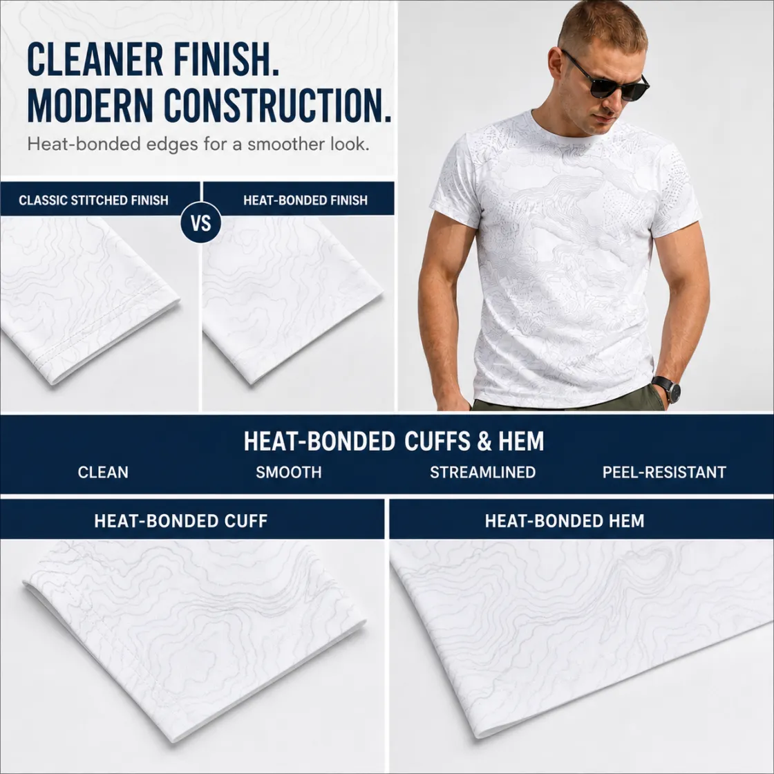 All-Over Print Men's O-Neck T-Shirt|Bonded Seam