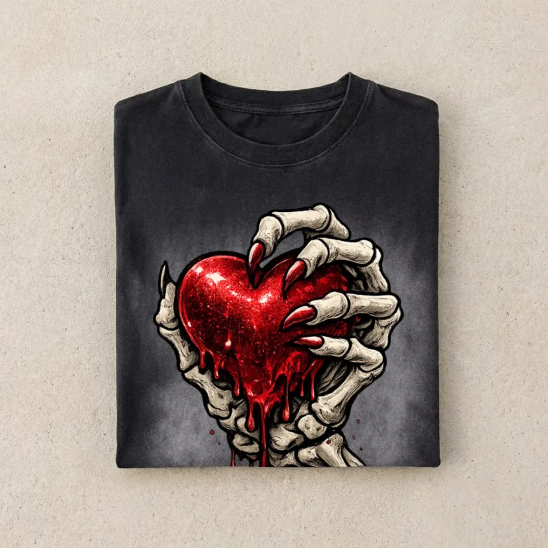 Men's Vintage Washed Boxy T-Shirt|250GSM DTG