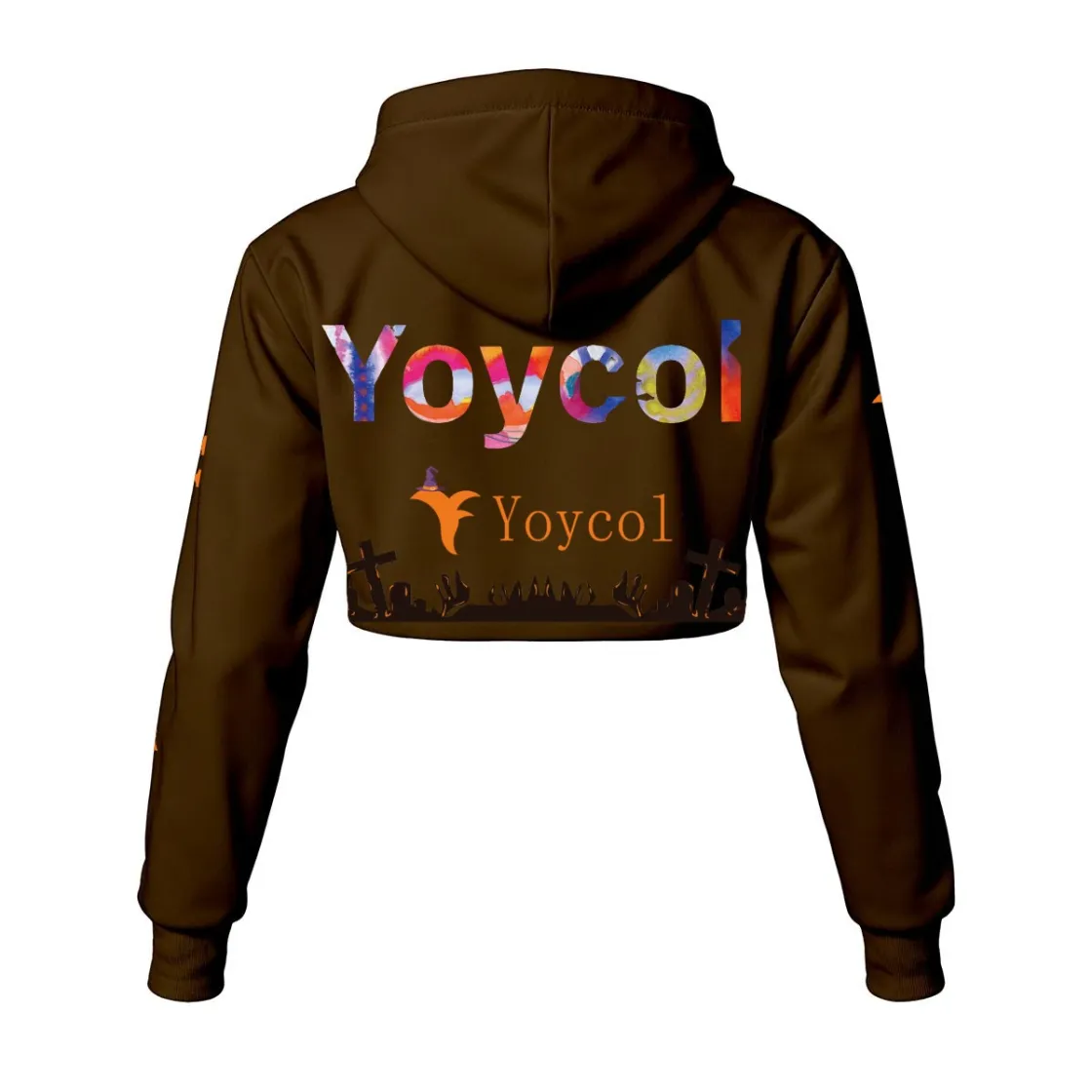 Women's Cropped Hoodie|DTF