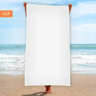 Adult Beach towel Vertical Style Printed in USA|320GSM