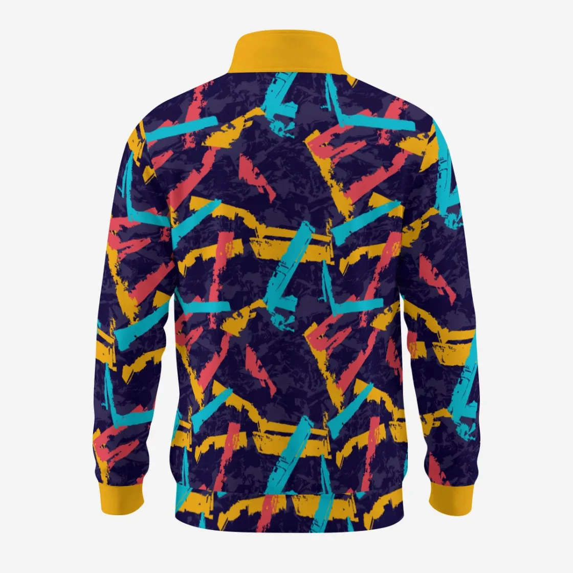 All-Over Print Men’S Half-Zip Pullover Sweatshirt