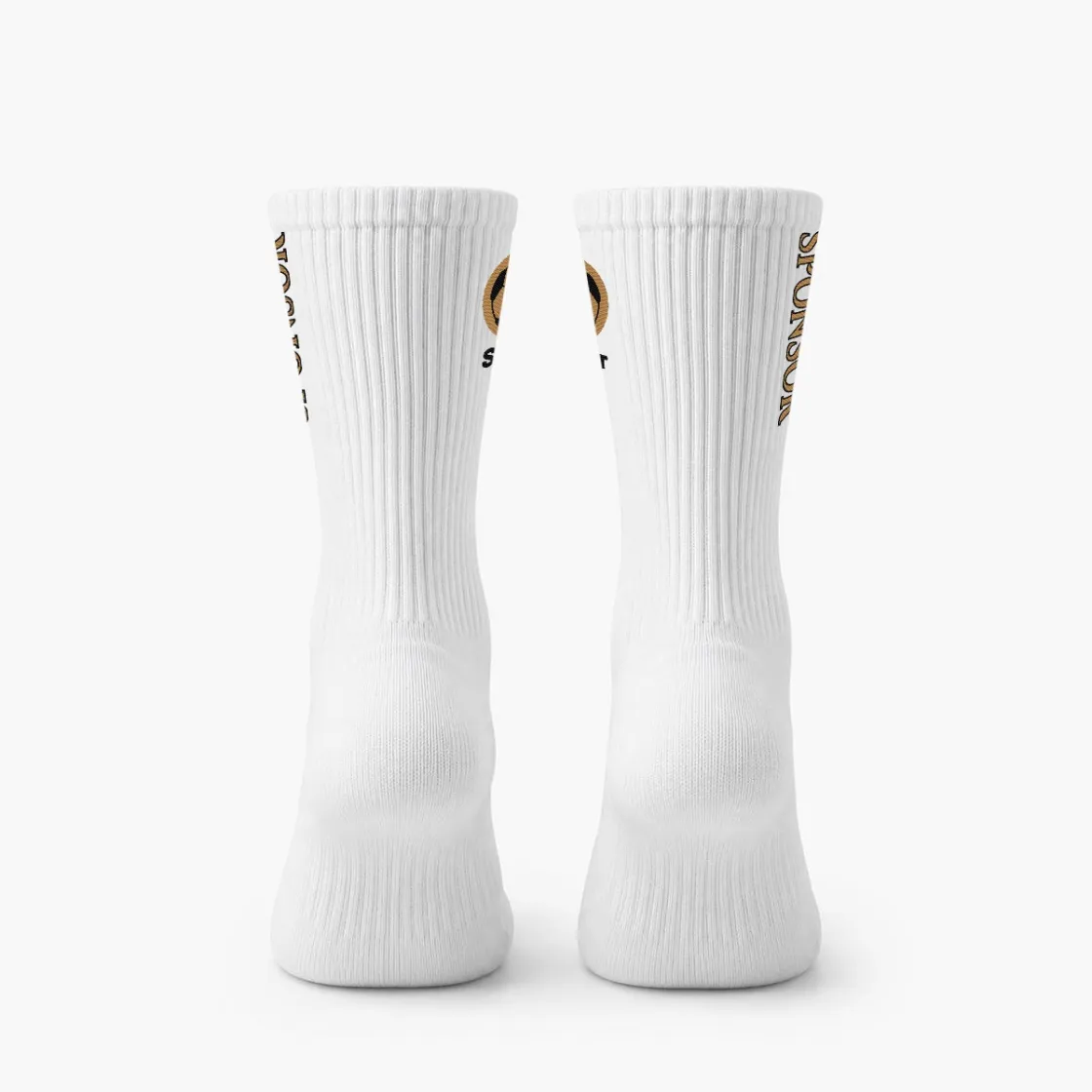 Embroidery Sports Cotton Crew Socks|Cotton