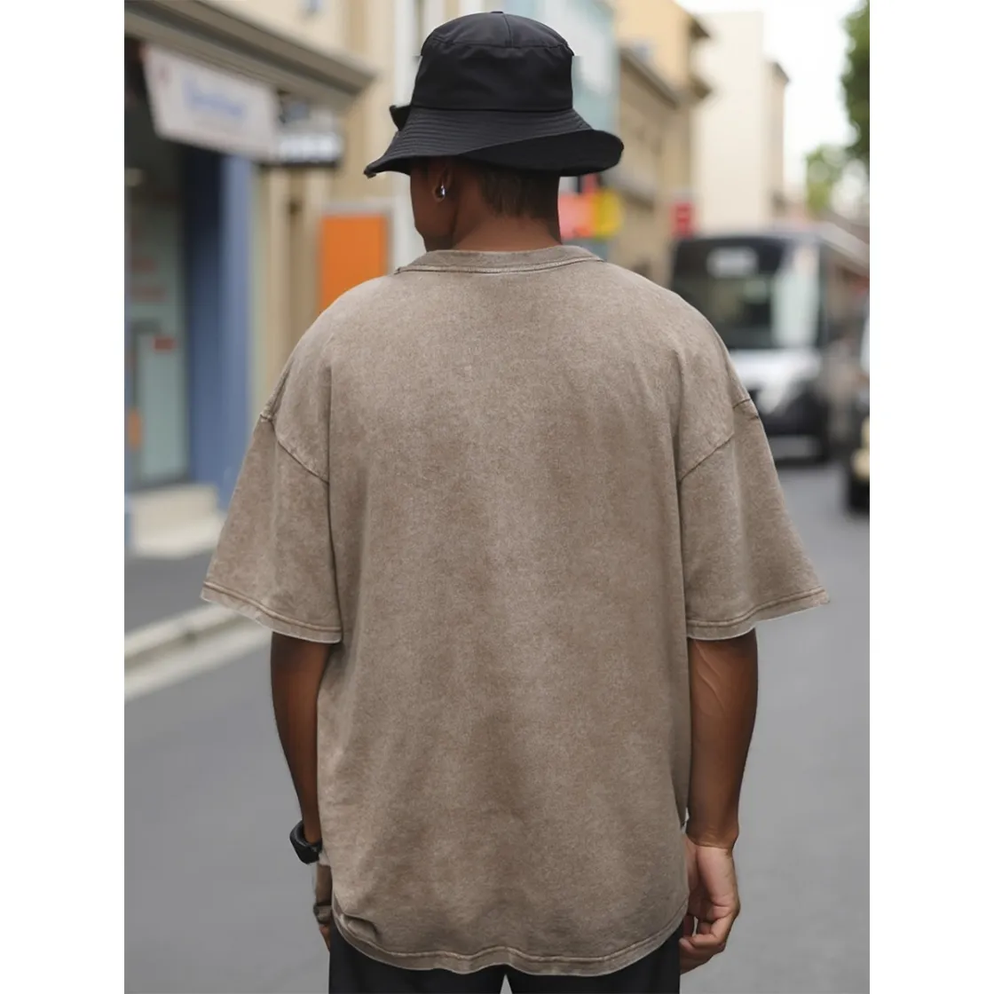 Unisex Heavyweight T-shirt Printed in USA| 230GSM Front DTG