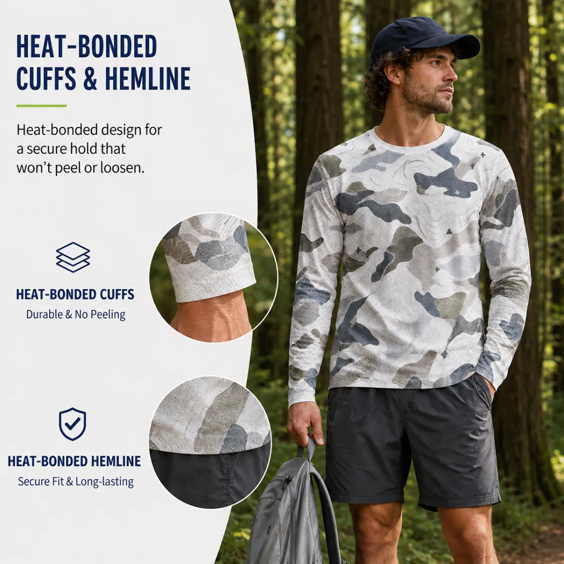 All-Over Print Men's Long Sleeve T-Shirt|Bonded Seam
