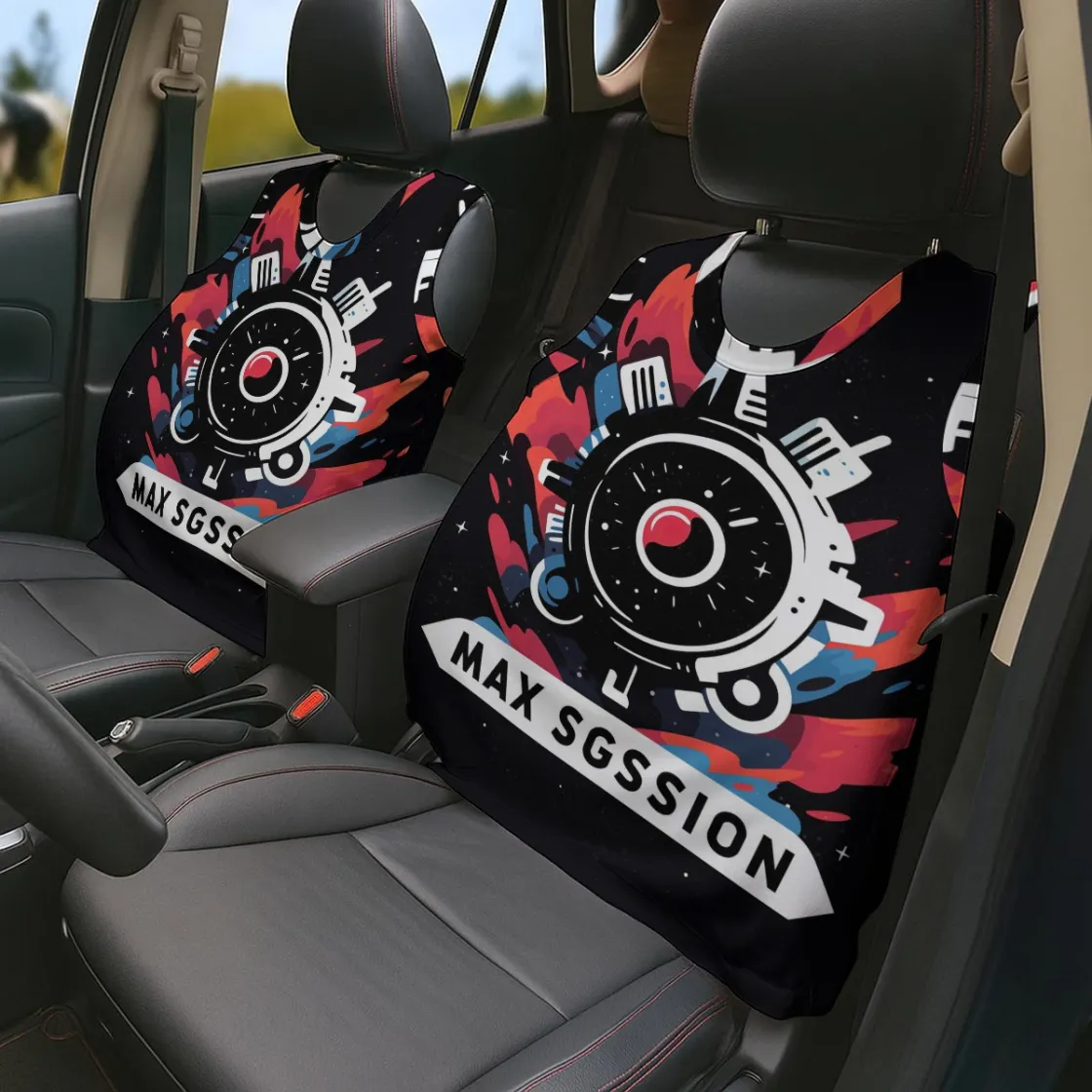 All-Over Print Car Seat T-Shirt Cover