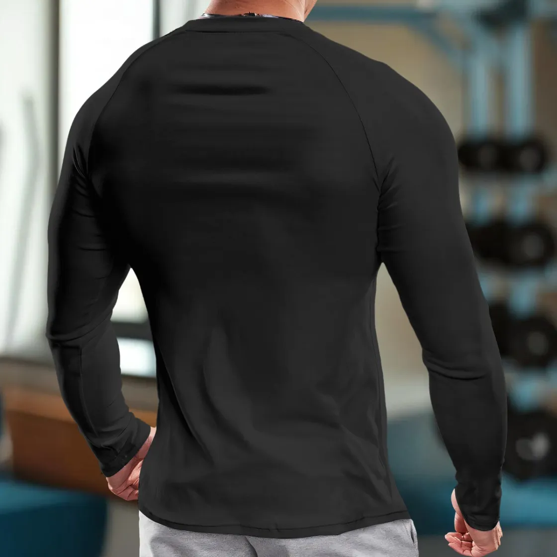 All-Over Print Unisex Yoga Sports Long Sleeve T-Shirt