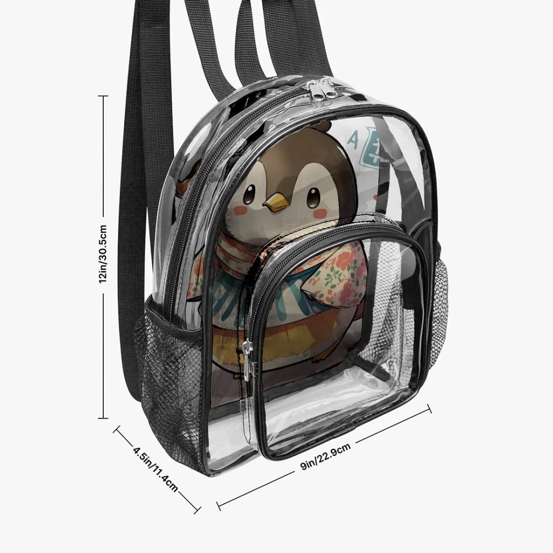 ransparent PVC Backpack