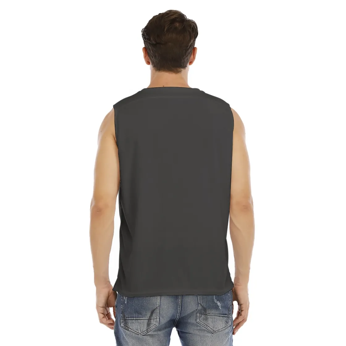 All-Over Print Men's O-neck Tank Top