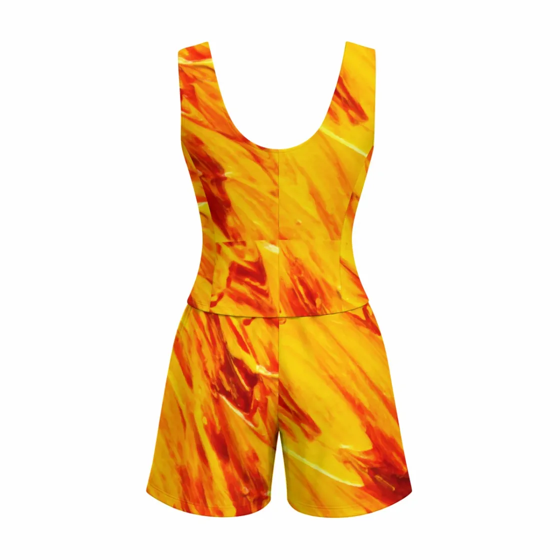 All-Over Print Shapewear Shorts Set