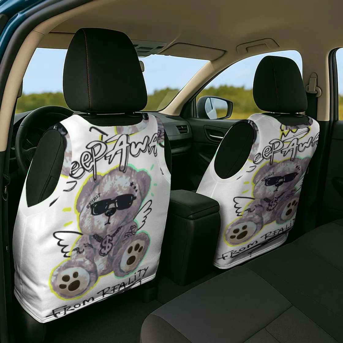 All-Over Print Car Seat T-Shirt Cover