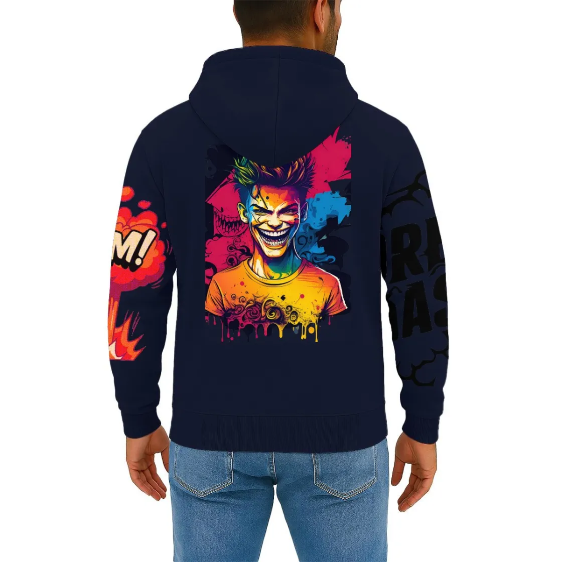 Men’s Half-Zip Pullover Sweatshirt|DTF