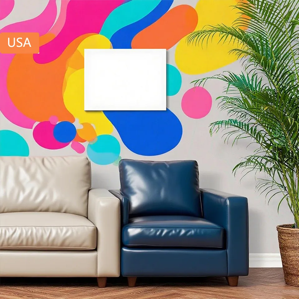Decorative Canvas 3:4 (Horizontal version) Printed in USA