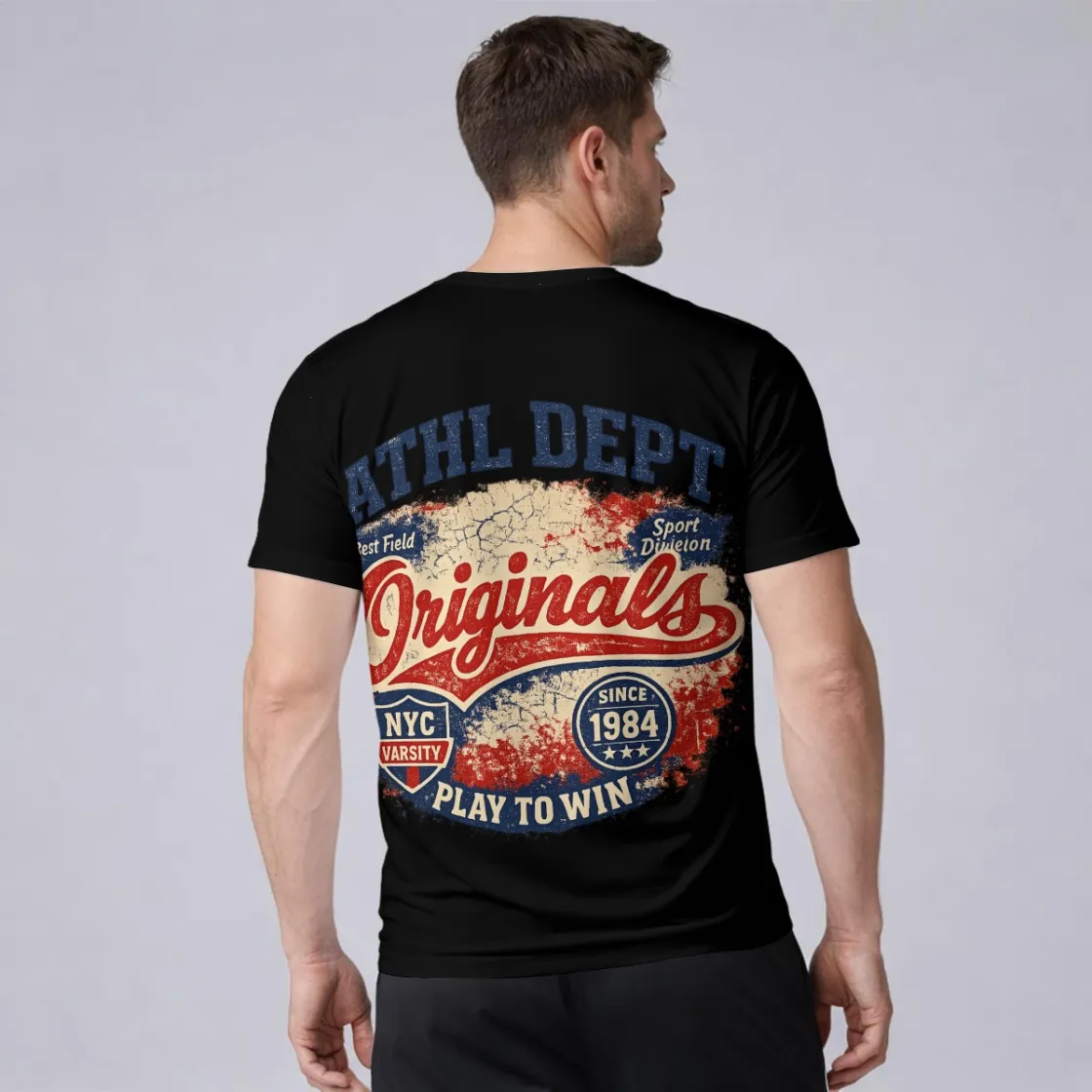 All-Over Print Men’s Milk Silk Stretch T-Shirt|210GSM
