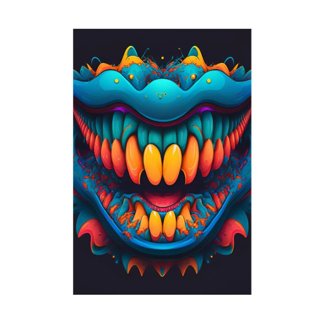 Decorative Canvas 2:3 (Vertical) Printed in USA