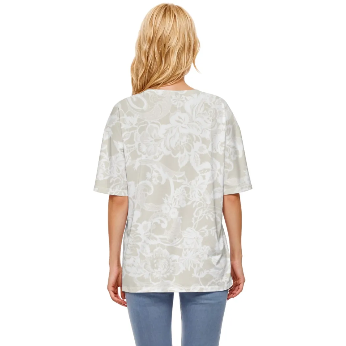 All-Over Print Women’s Oversize T-Shirt