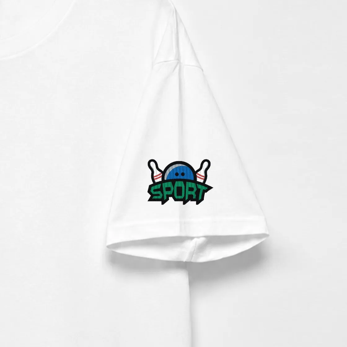 Men's Heavyweight Crew Neck T-Shirt|Embroidery