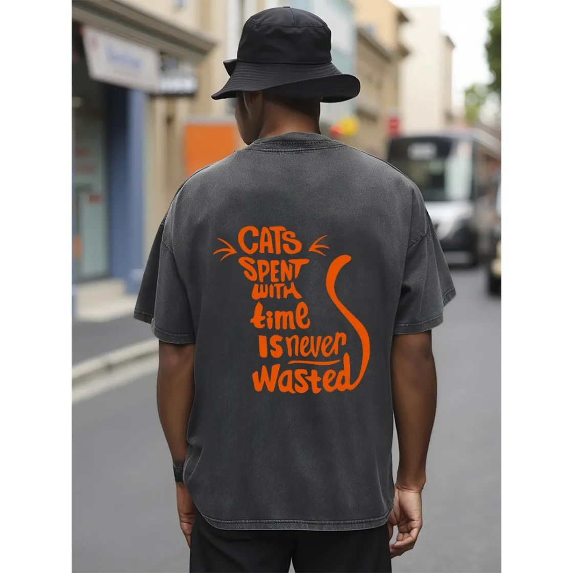 Unisex Heavyweight T-shirt Printed in USA| 230GSM Front & Back DTG