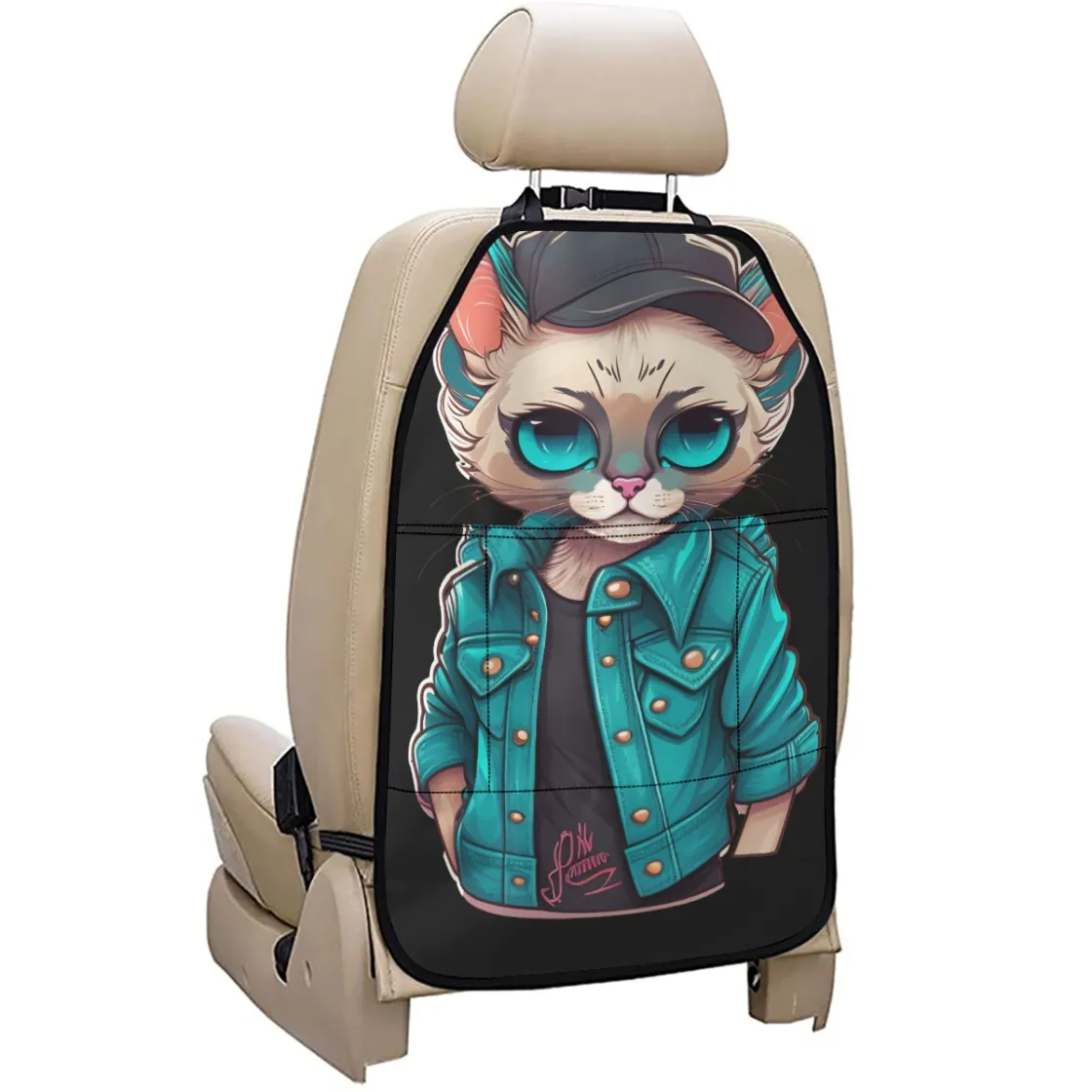Car Seat Back Storage Bag