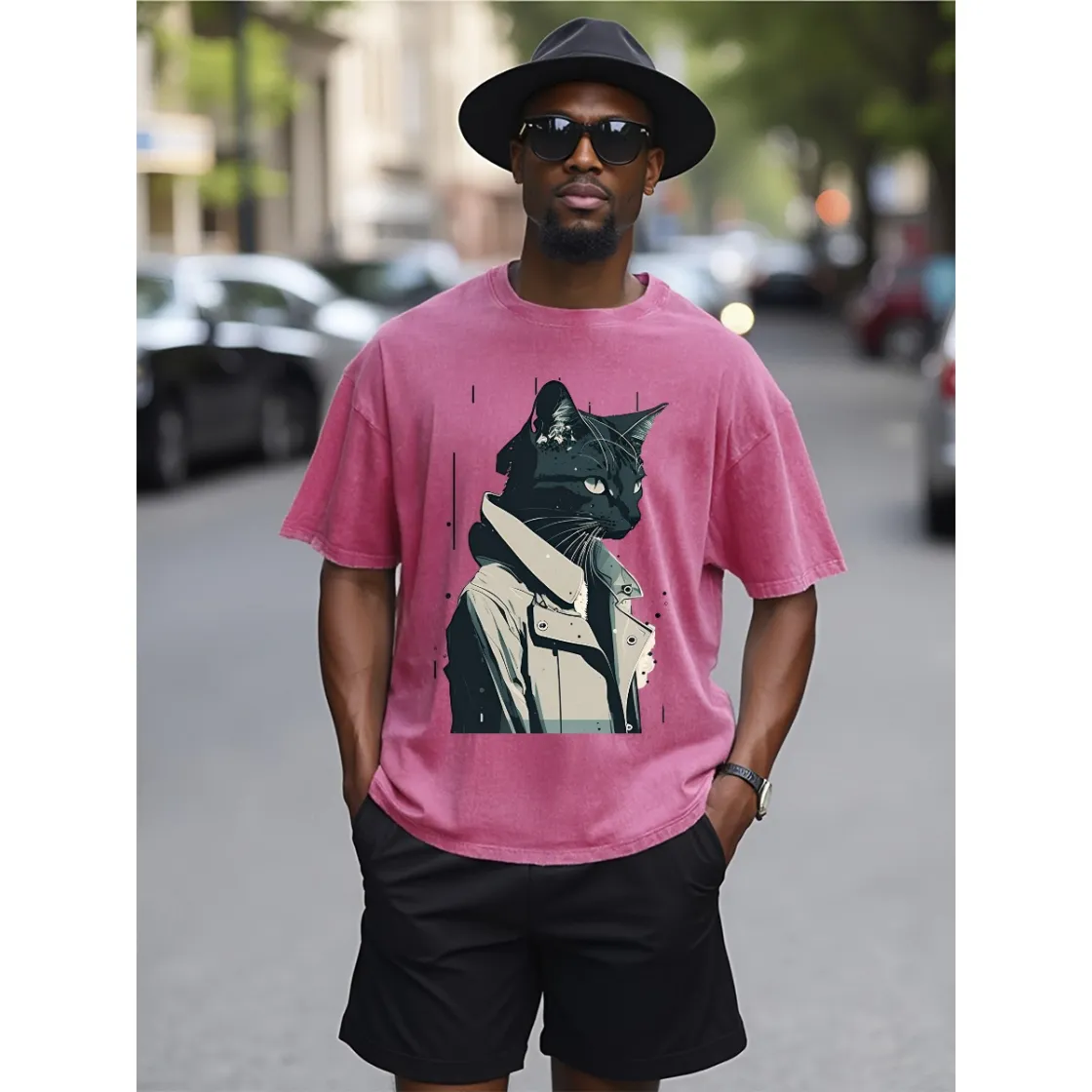 Unisex Heavyweight T-shirt Printed in USA| 230GSM Front & Back DTG