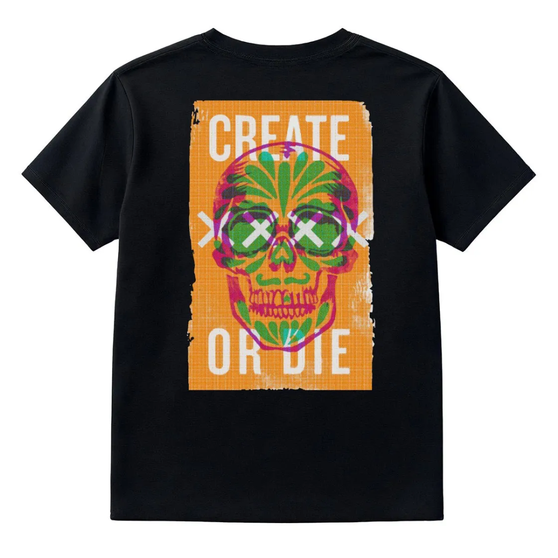 Couple Heavyweight T-shirt Printed in USA|220GSM Cotton DTG Back