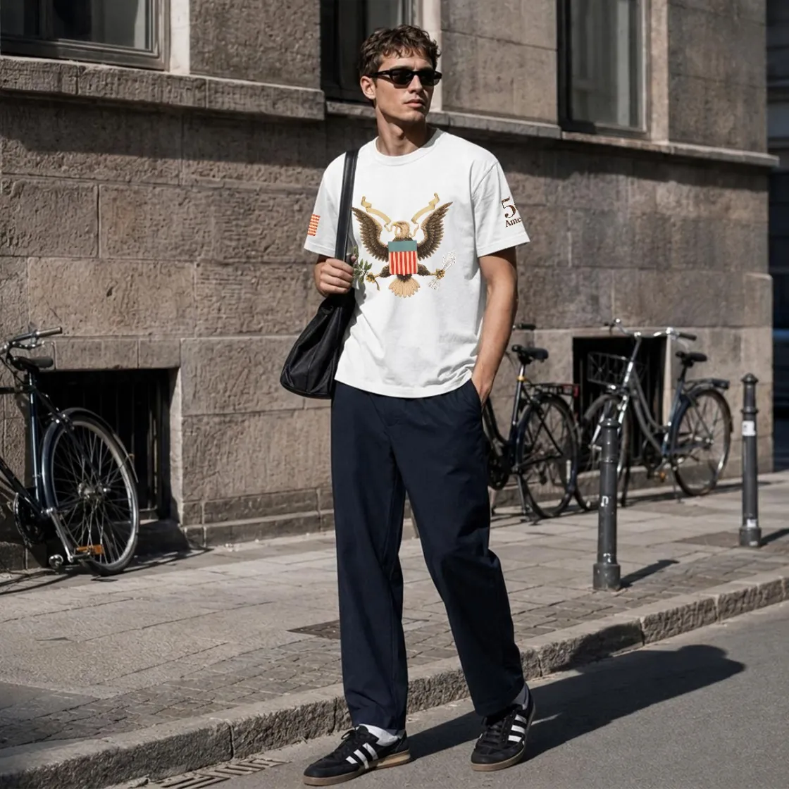 Men's Heavyweight Crew Neck T-Shirt|DTF