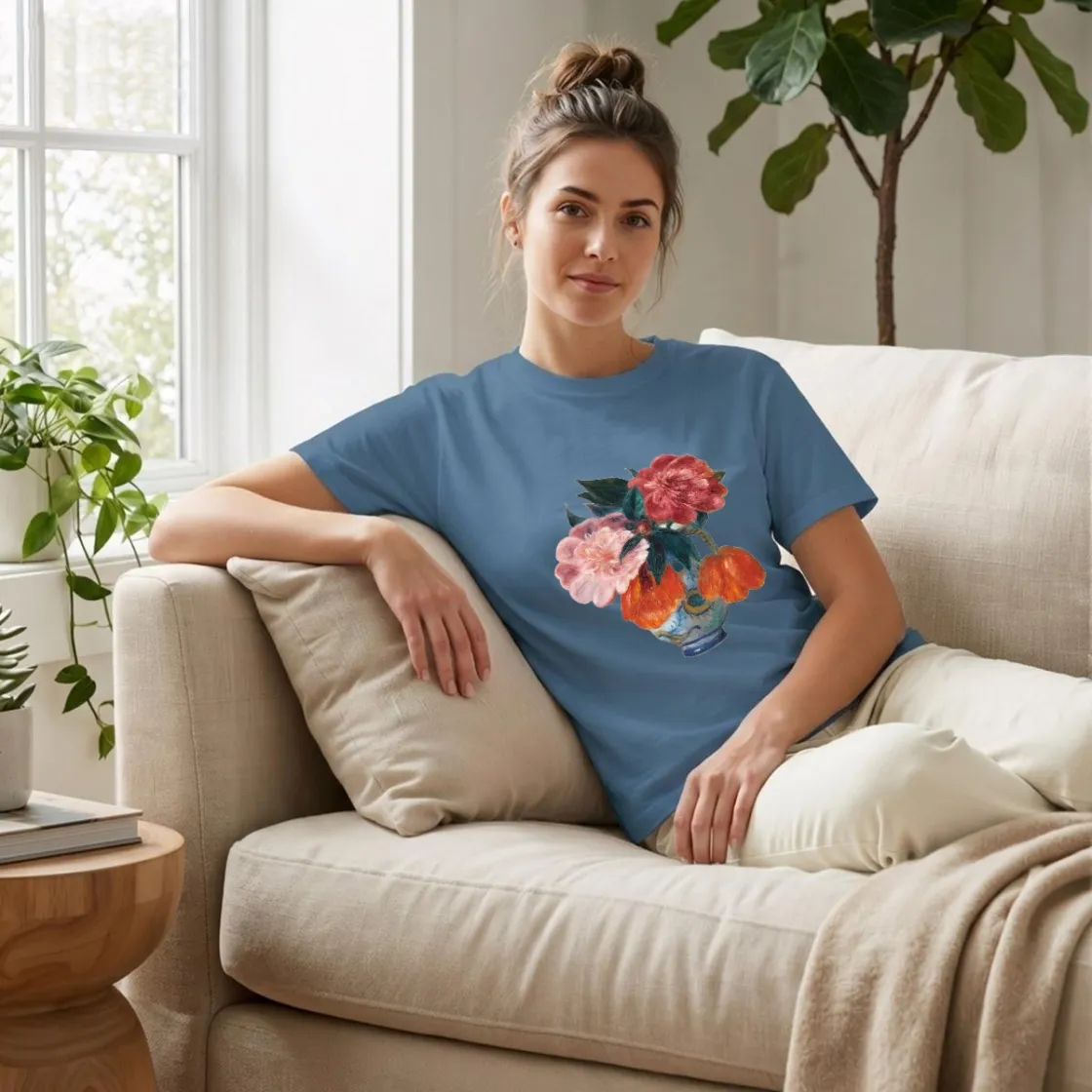 Unisex Heavyweight T-Shirt Printed in USA|Comfort Colors C1717 Double DTF