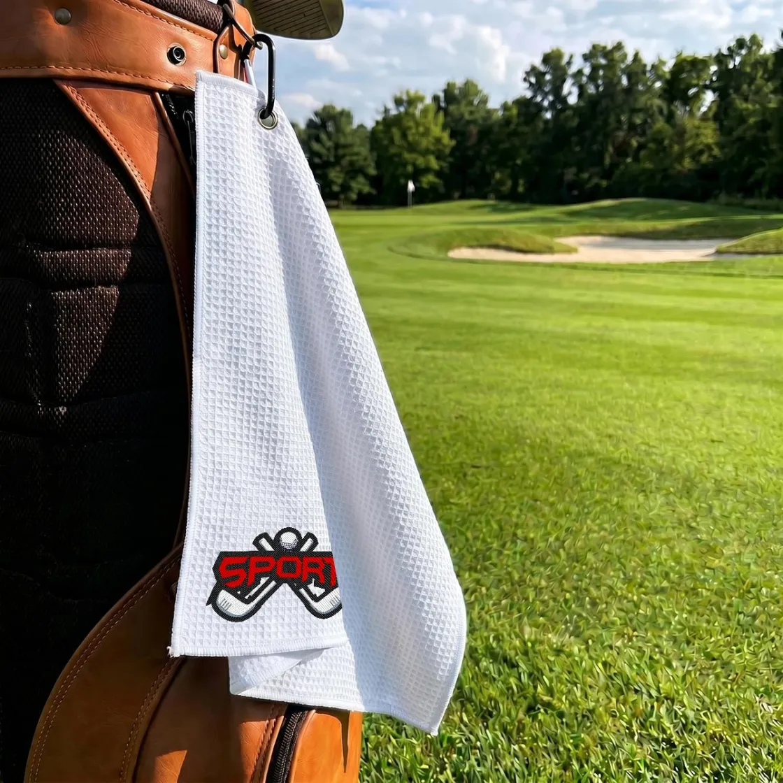 Embroidery Square Golf Towel（40x60cm）