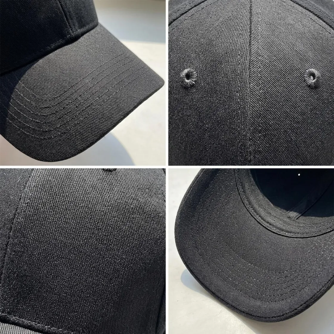 Curved Brim Baseball Cap Printed in Canada
