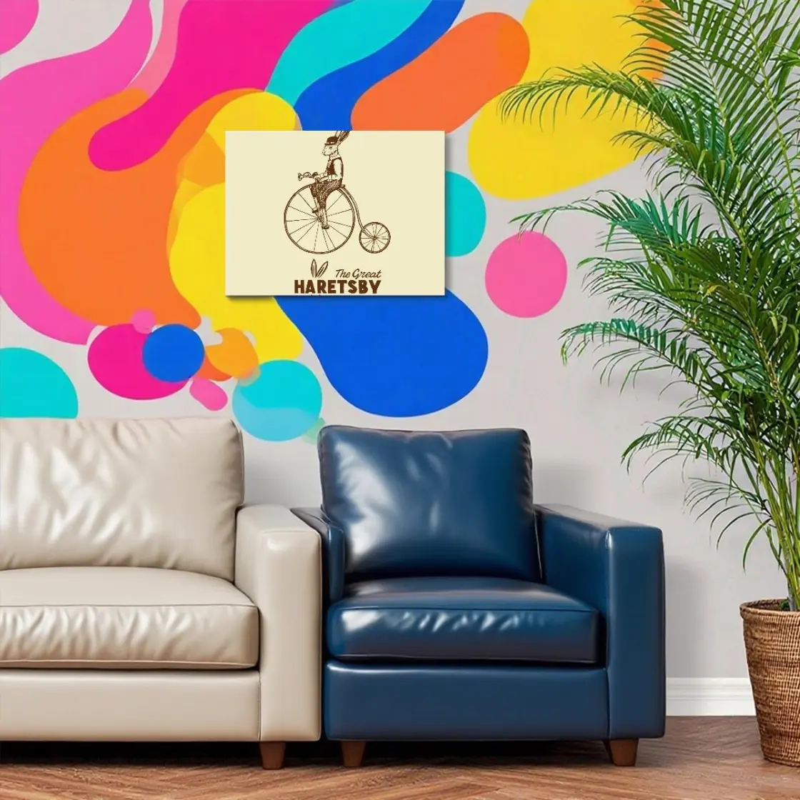 Decorative Canvas 3:4 (Horizontal version) Printed in USA