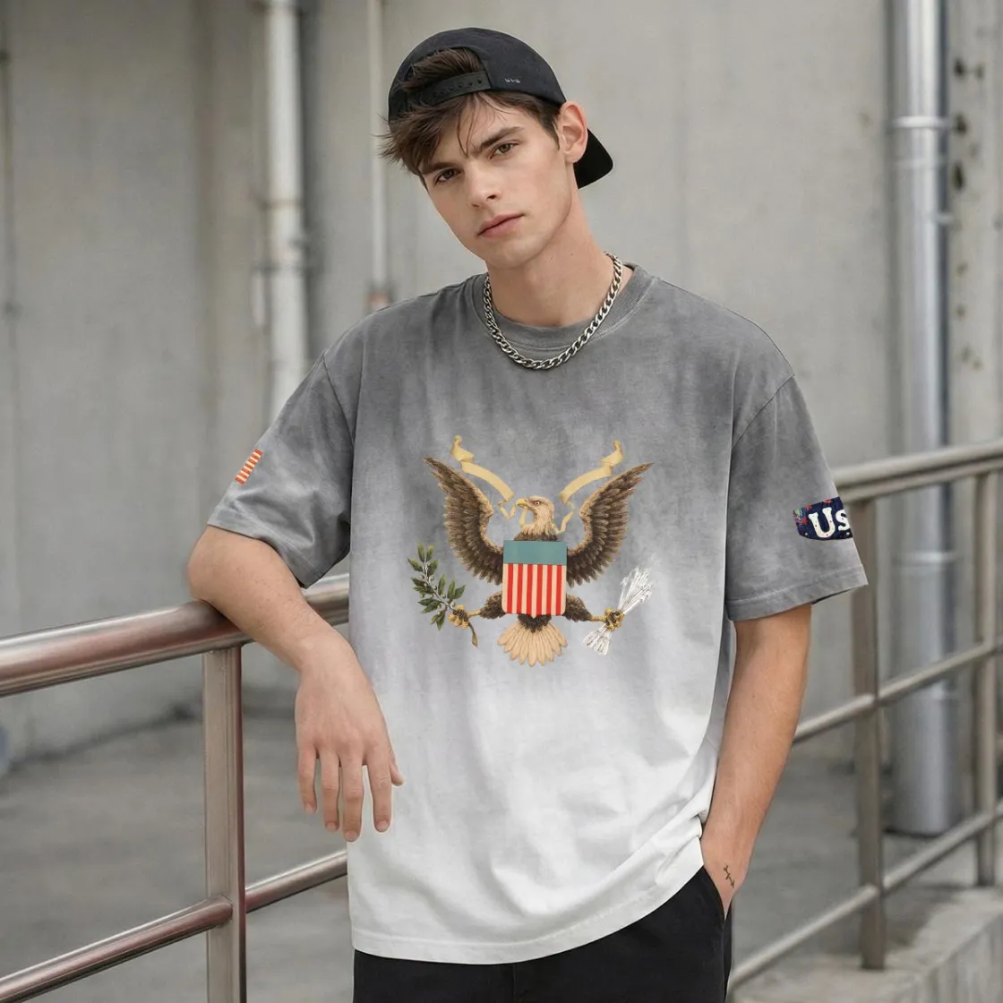 Men's Breathable Casual T-Shirt|Cotton DTG